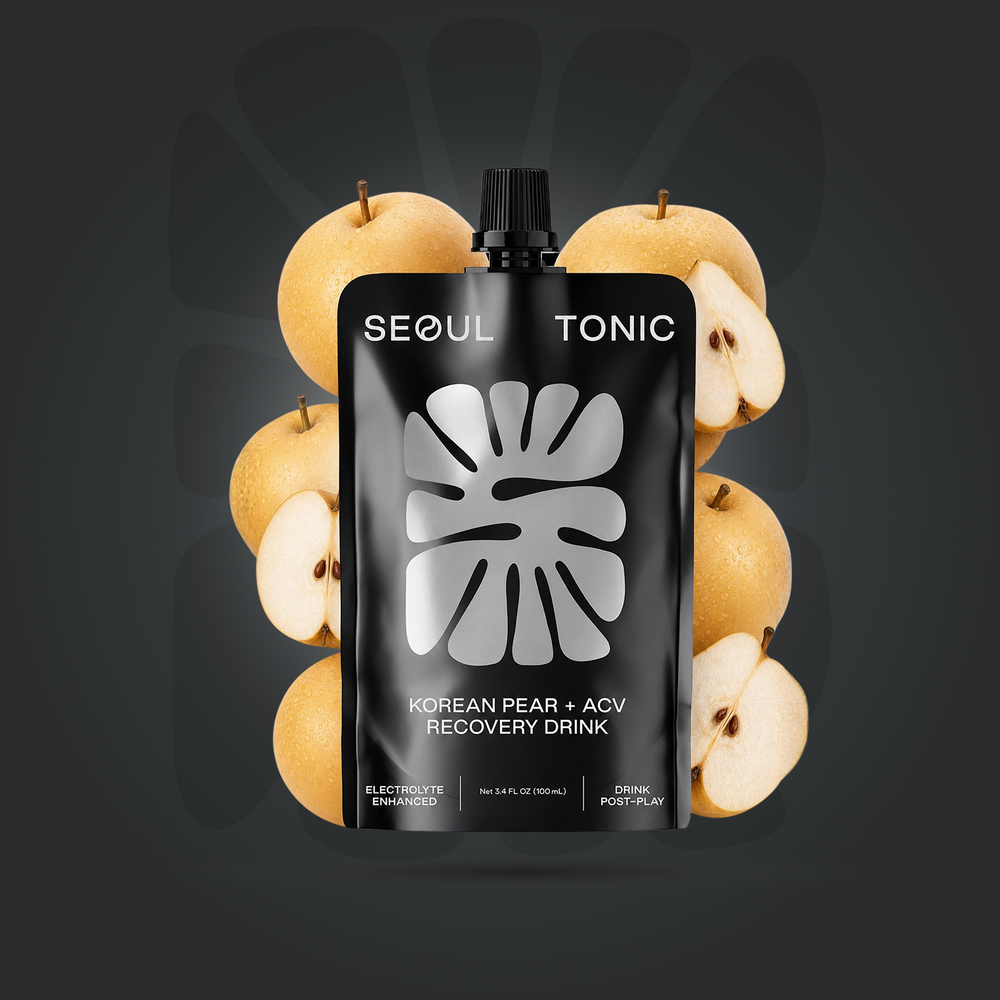 KOREAN PEAR, GINSENG, ACV & ELECTROLYTE RECOVERY TONIC